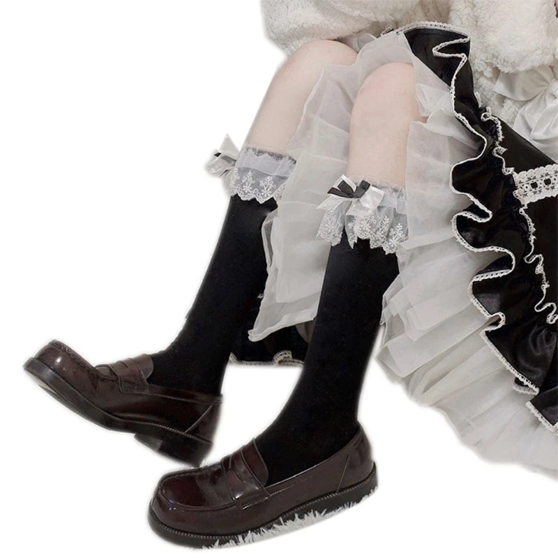 Chaussures à Talons Cosplay Lolita Princesse - Noir, Pointure 24, Fabriqué Au Japon, Neuves
