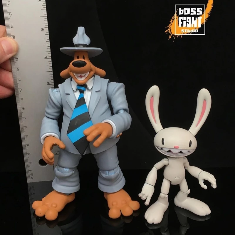 

Bfs Boss Cracks Down On Sam And Max Big Yellow Dog Sam 6-inch Movable Doll Anime Action Figure Toys