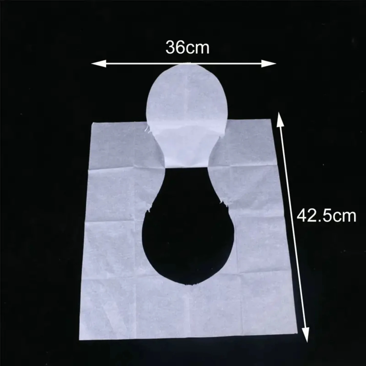 10pcs Portable Disposable Paper Toilet Seat Cover, Comfortable Disposable Toilet Seat Mat for Travel