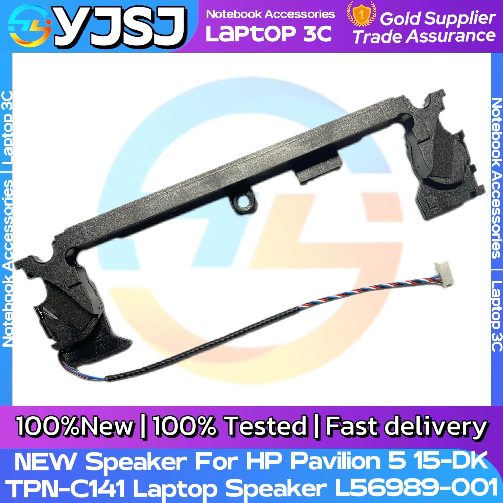 Original for HP Pavilion GAMING 5 15-DK TPN-C141 L56989-001 Built In Laptop Speaker laptop speaker