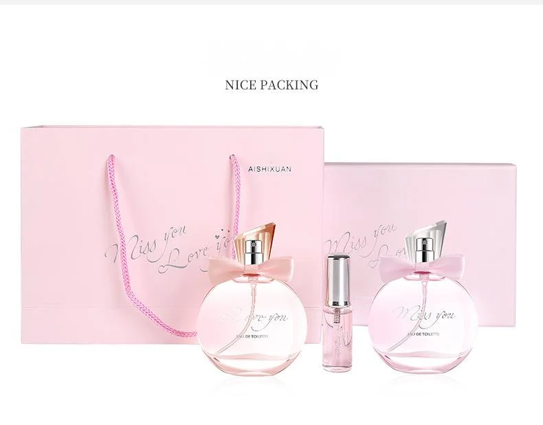 Nuovo set Liujinsha Gift Box Profumo Profumo da donna Profumo duraturo Profumo naturale fresco di fiori e frutta_voghion.com