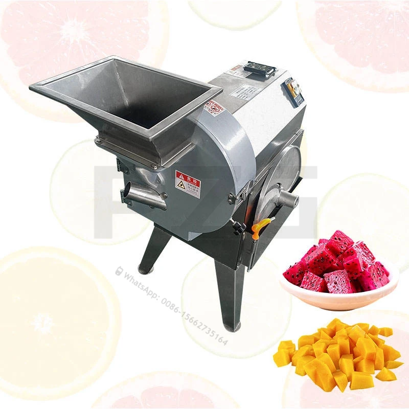 Electric Commercial Vegetable Slicer Shredder Dicer Chopper Cube