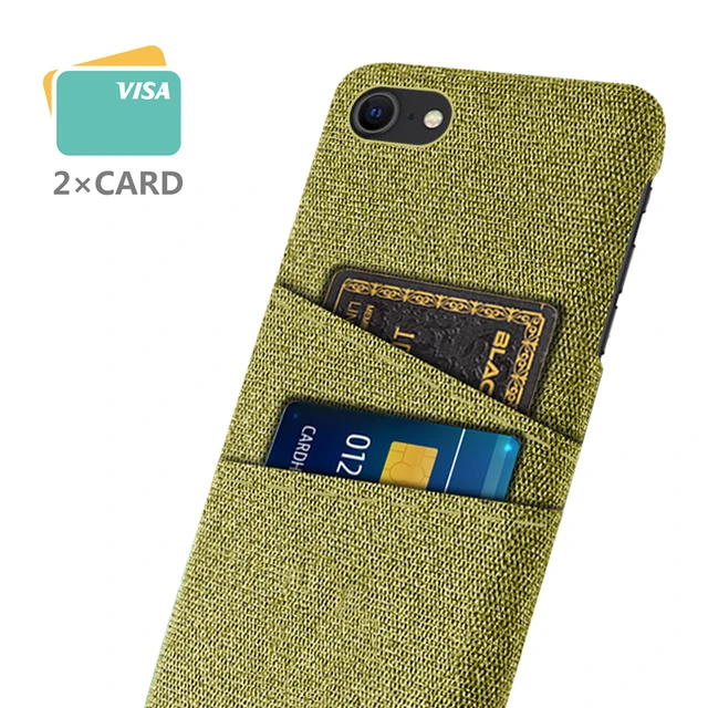 For iPhone SE 2022 2020 2016 Case Sliding Door Hidden Pocket Card Slots  Anti-Scratch Cover For iPhone SE3 SE2 SE Coque Funda - AliExpress