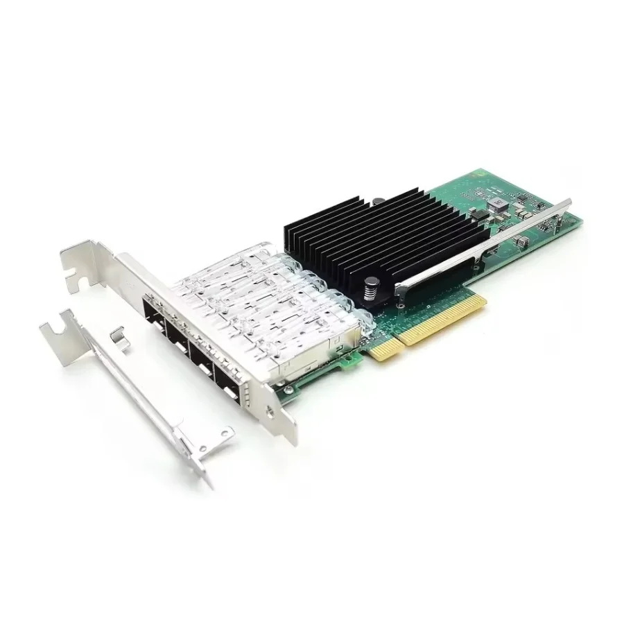 10GbPCI-E 네트워크 카드 인텔 X710DA 4 사방 SFP+LC 포트 이더넷 lan 어댑터 서버 x710-da 4, 사용 Windows 서버의 PCIEx8,x16