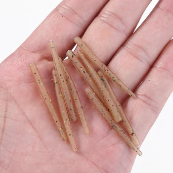 30/50/100pcs Anti Tangle Hook Sleeves Aligner Positioner Tubes Carp Fishing Rig Anti Sleeves Terminal Carp Fishing Accessories 5