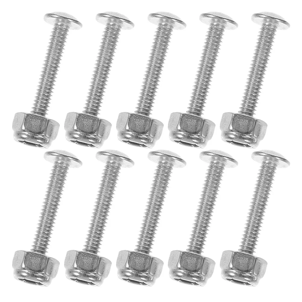 

15 Pcs Foosball Accessories Lightweight Screws Football Machine Galvanized Iron Table Bolts Game Desk