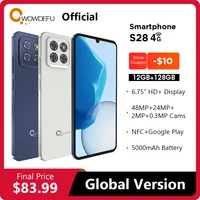 2025 New 6.75" HD+ Smartphone Global Version 12GB+128GB 48MP Camera MTK6765 5000mAh Android 14 Dual SIM NFC Cwowdefu Cell Phone 1