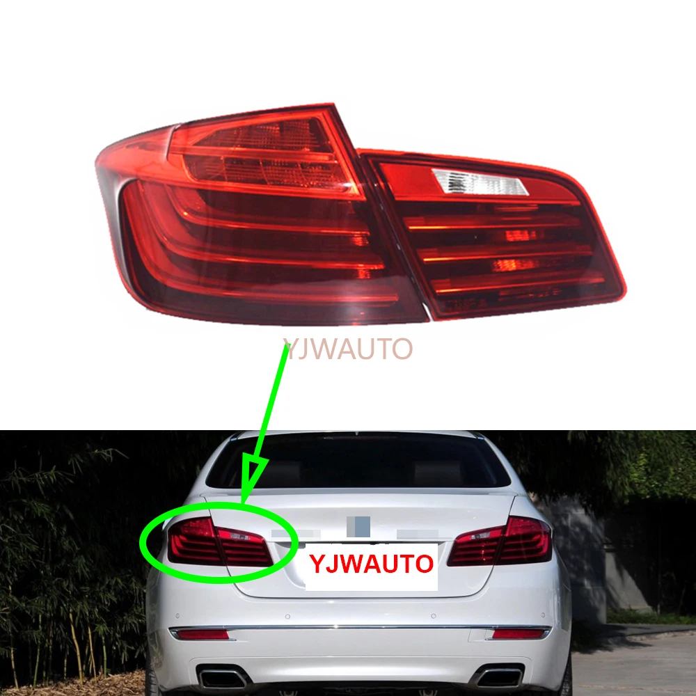 

Стопорные лампы в сборе для BMW F18 520 523 525 528 535LI 2014 ~ 2017 задний фонарь автомобиля задний бампер поворотный сигнал