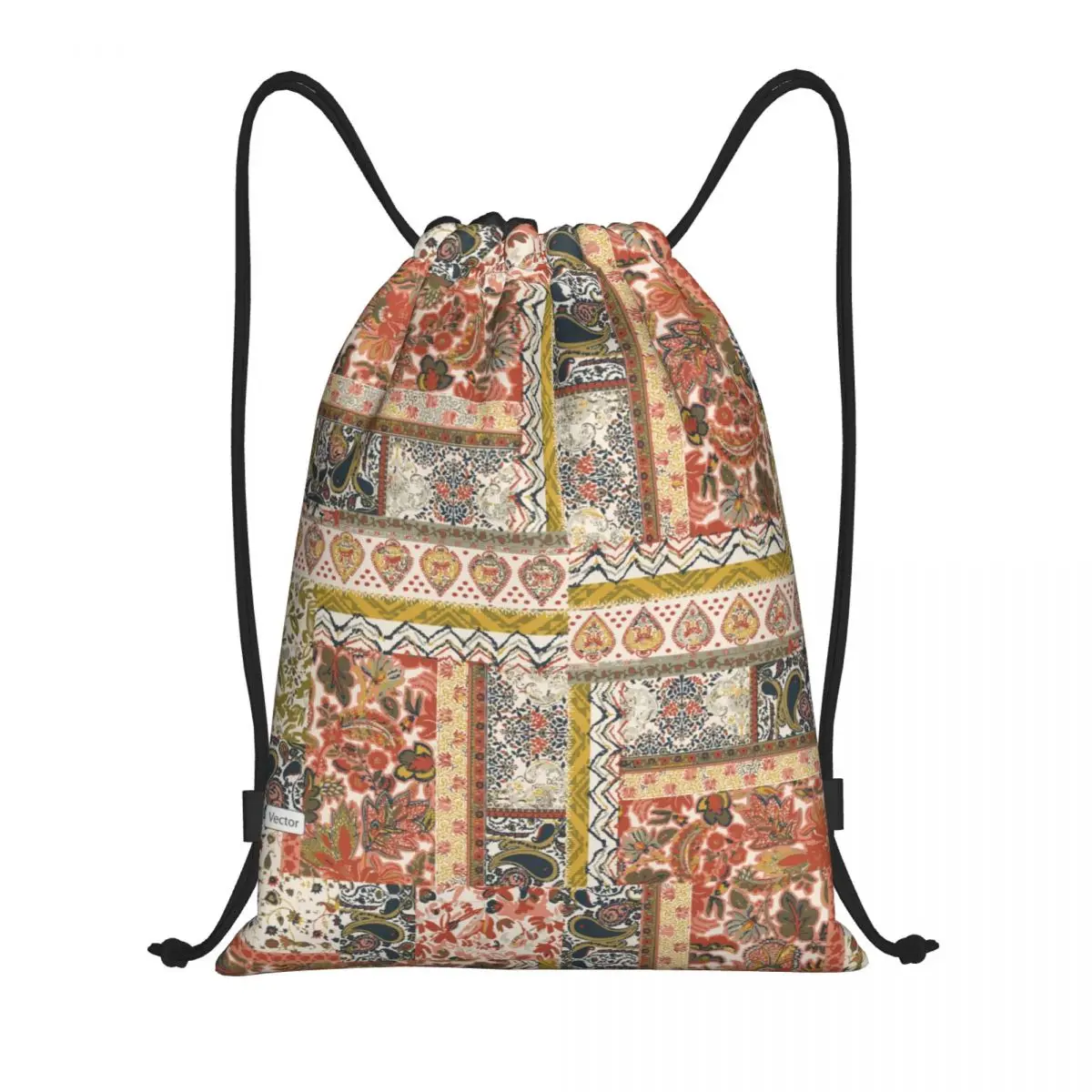 

Сумка с 3D-принтом Пейсли для спортивного снаряжения, сумка на шнурке, водонепроницаемая, легкая, для спортзала