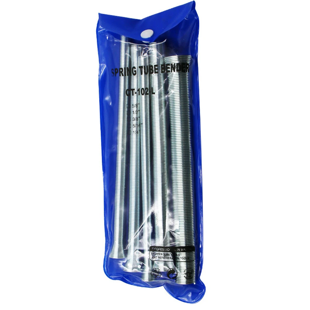 Pipe Bender Spring Tube Bender 5 Different Sizes 5Pcs Flexible Hand ...