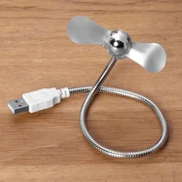 Mini USB Fan Flexible USB Cooling Fan with For Notebook Laptop Computer Office Gadgets 6