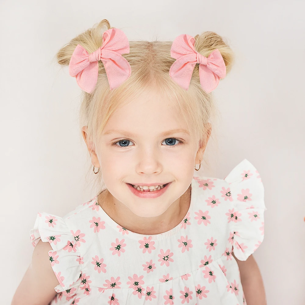 Рисунок 2 - Детские однотонные аксессуары для волос