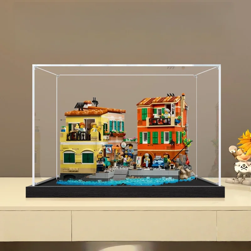 3mm Dustproof Display Box for lego 21359 Italian Riviera Display