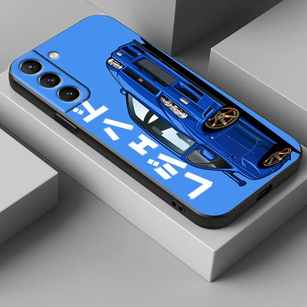 JDM GTR Cartoon Sports Car Phone Case