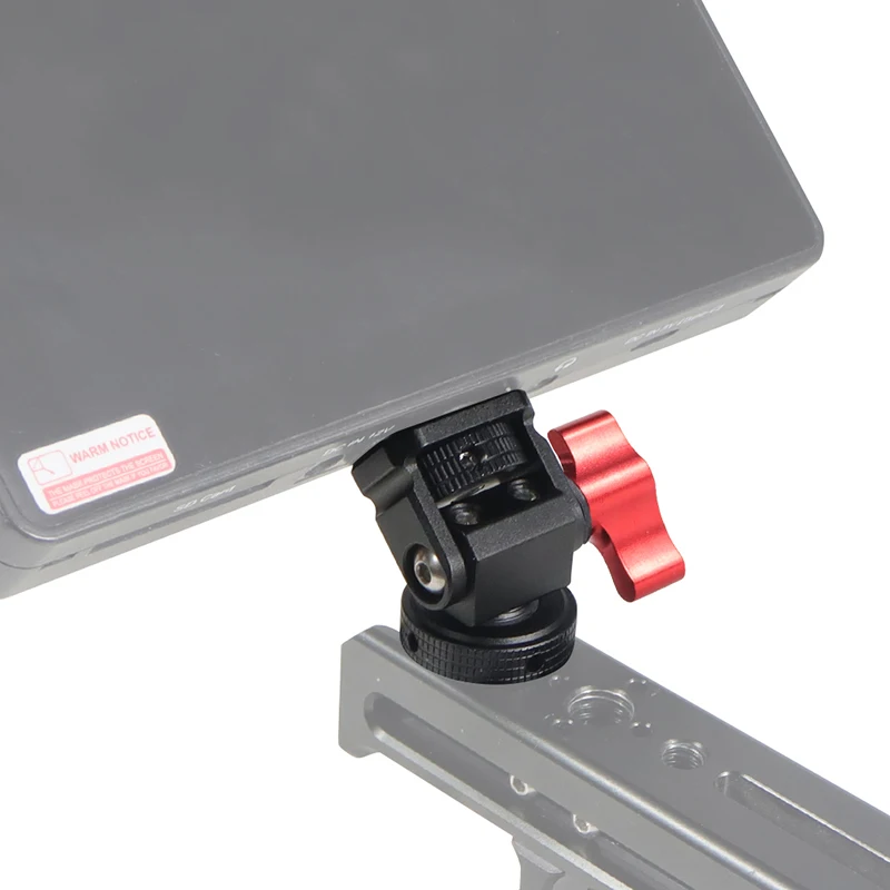 Monitor EVF Stand Holder Cold Shoe Mount for Camera Field Monitor Microphone Hot