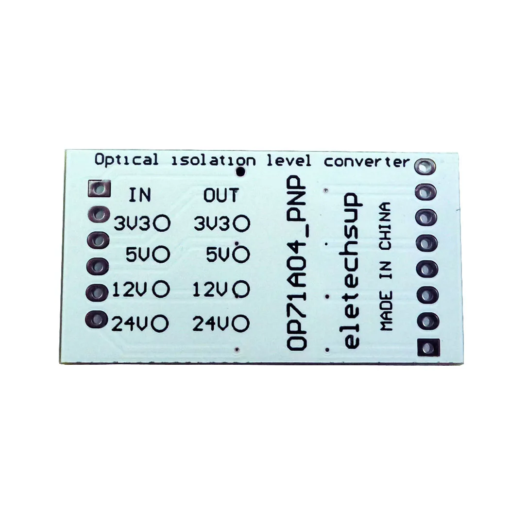 디지털 모듈 광학 절연 GPIO 아두이노 파이 피코 ESP82 NodeMCU ESP8266 용 로직 레벨 컨버터, 4ch, 3.3V, 5V, 12V, 24V