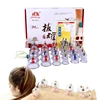 24 Cans JINGKANGVentosa Chinese Vacuum Cupping Therapy Set Pull Out Vacuum Therapy Massagers Curve Suction Ventosaterapia Xicara 1