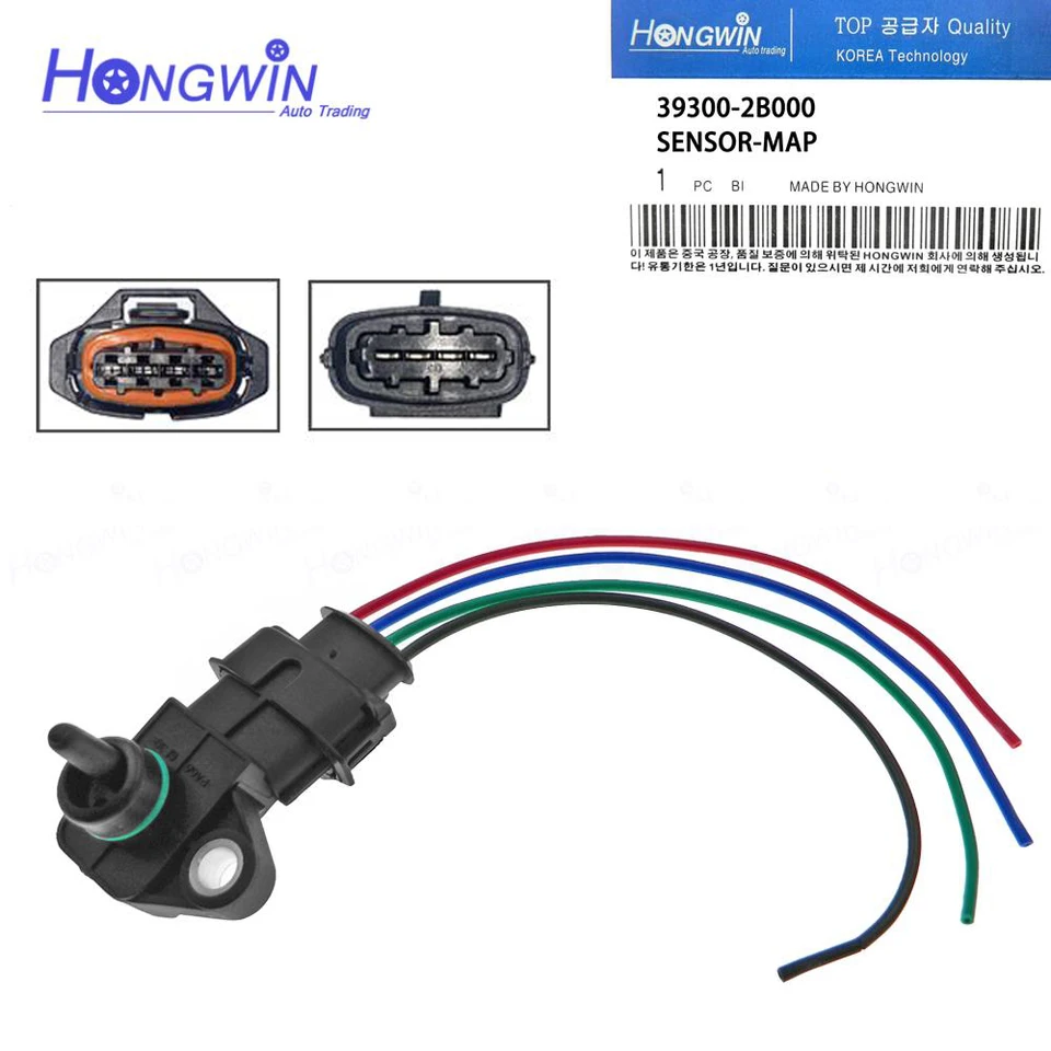 Sensore MAP 39300-38110 Per Hyundai Accent, Elantra, Tucson E Kia Rio, Soul, Sportage – Sostituisce OEM 39300-22600, Facile Da Montare