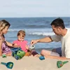 1set Engineering Vehicle Sand Beach Toy Set & Dinosaur Sand Car Toy Set Suitable For 3-6 Years Old Children 4