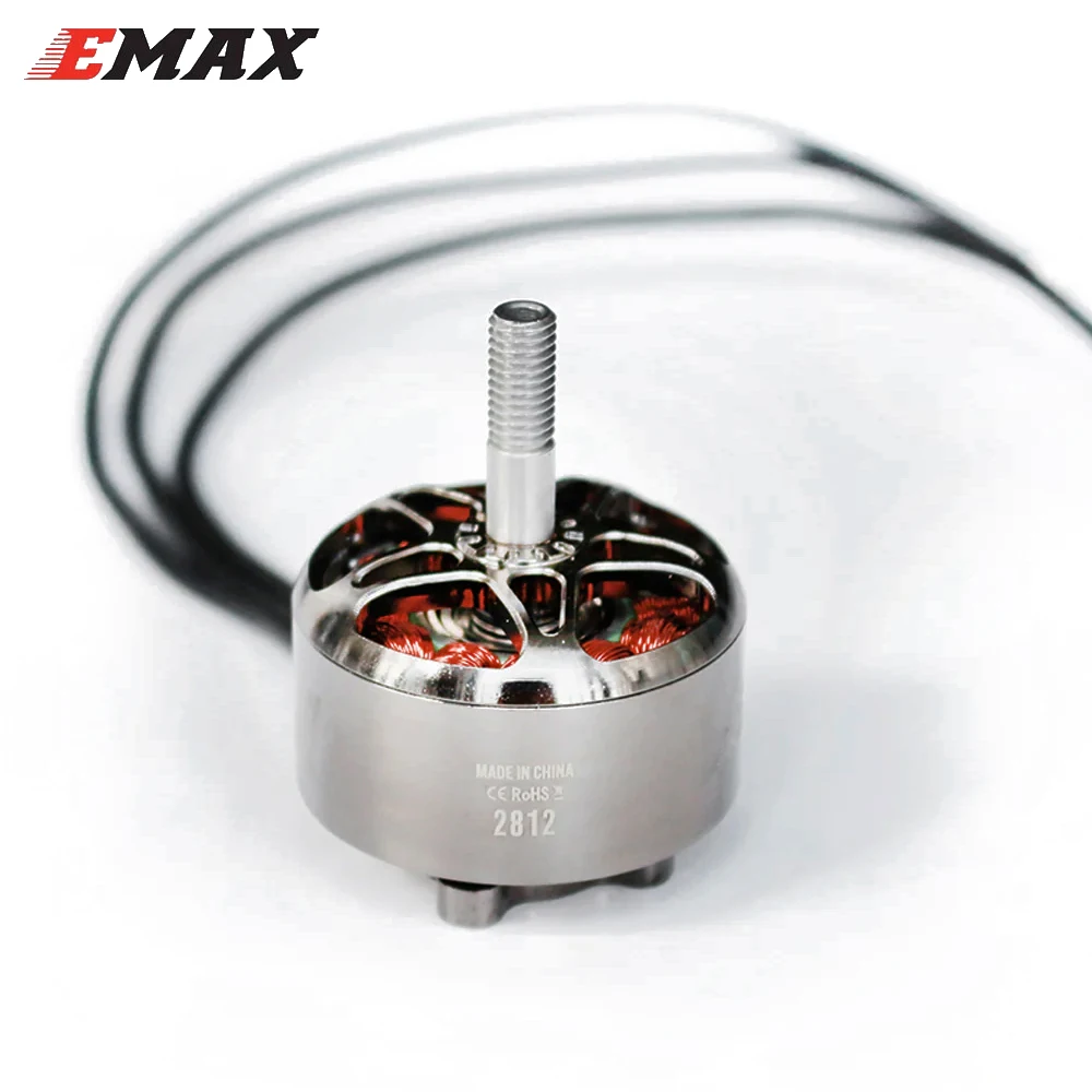 EMAX ECOII Series 2810-750KV 1150KV/ 2812-930KV 1100KV/ 2814-730KV 830KV 3-6S CW Brushless Motor For FPV Drone Accessories Parts