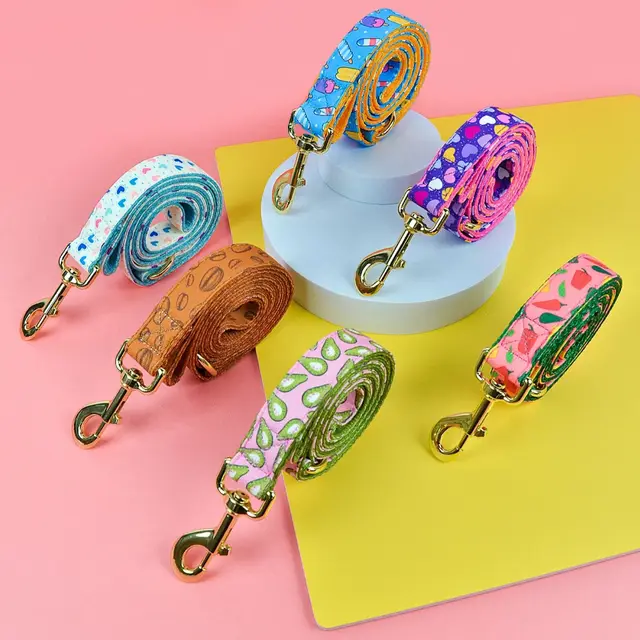 S4b1a240af7ea4981aa0be258d3c3579eR.jpg Valentine's Day and New Year Gifts for Dog Lovely Pet Traction Rope Double-Sided Printing Pet Dog And Cat