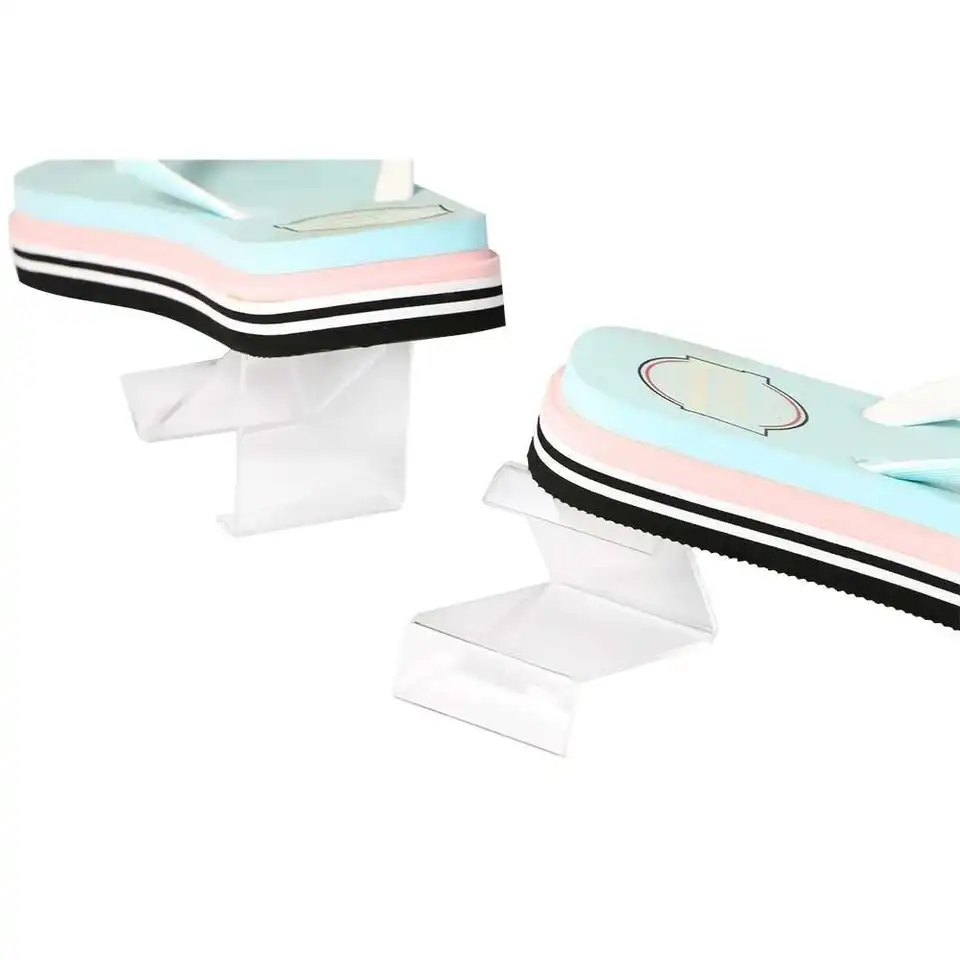 20pcs Transparent Acrylic Display Stands – Phone/Tablet/Lighter Holder, Mini Easel