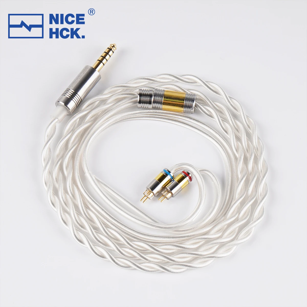 

NiceHCK SnowCat 6N HIFI Earphone Cable MMCX/0.78/QDC Pin for Earbud Kima OH10 Waner S.G FuDu XuanWu Gate ZERO Cadenza HOLA HEXA