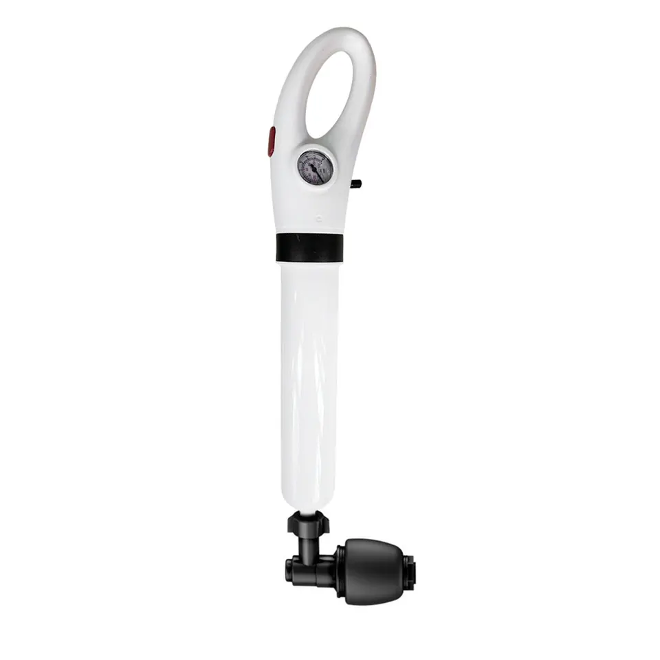 Powerful Pneumatic Toilet Drain Blaster Tool