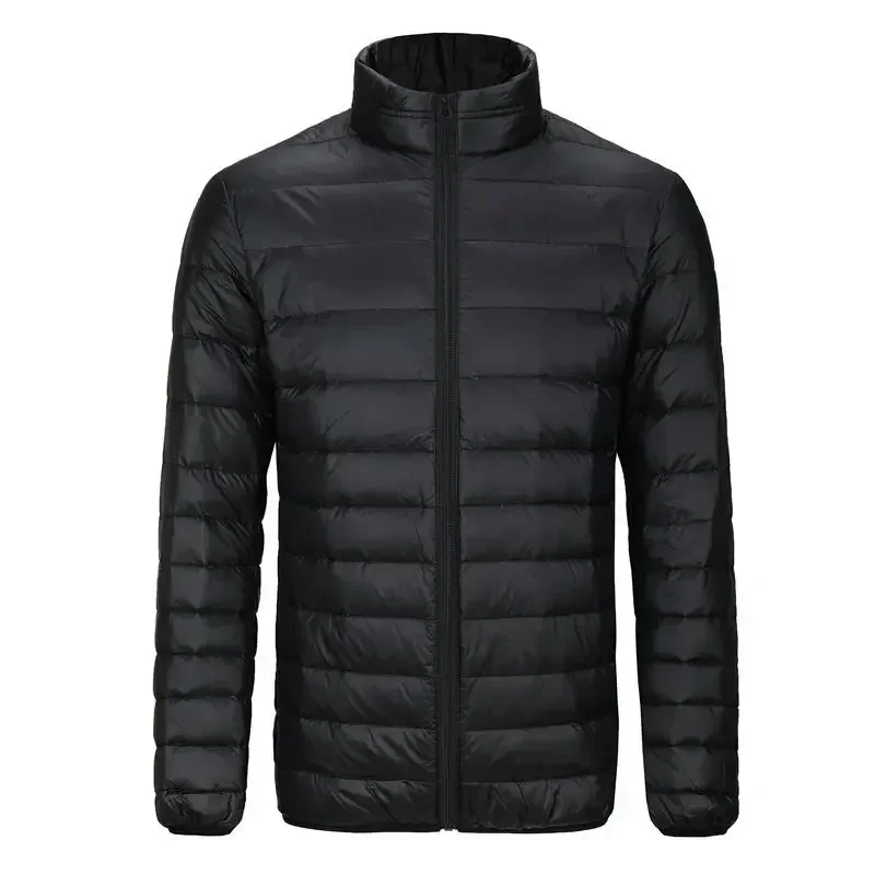 10XL Mens Down Jacket Autumn Winter Men Ultra Light Breathable Warm White Duck Down Jacket 7 Colors Men Winter Coat Clothing