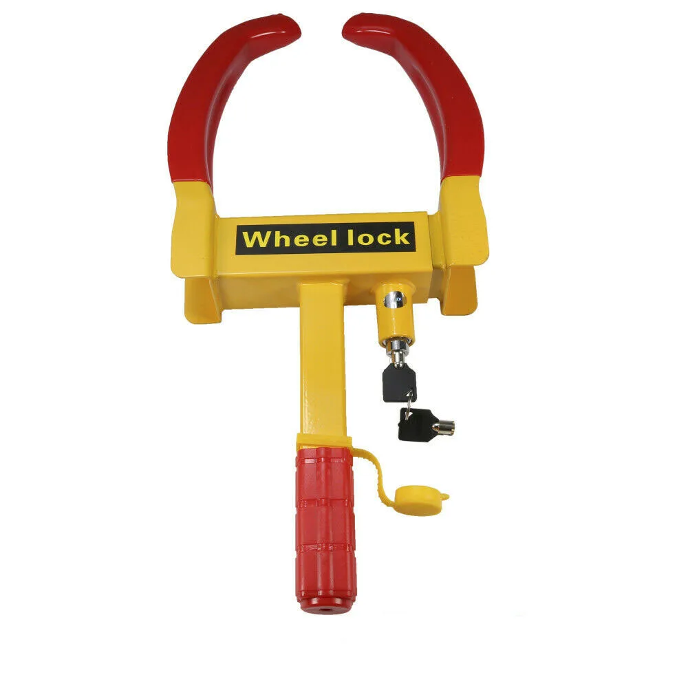 

New Anti Theft Wheel Lock Clamp Boot Tire Claw Trailer Auto Car Truck Towing
