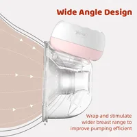 Wearable Breast Pump Hands Free Electric Breast Pump for Breastfeeding 4 Modes 12 Suction Level Low Noise with 180ml Collector 2