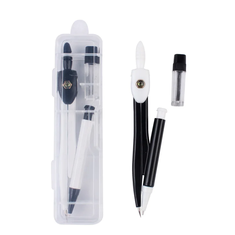 Drawing Compass Stainless Steel for Math Geometry Circles School Supplies
