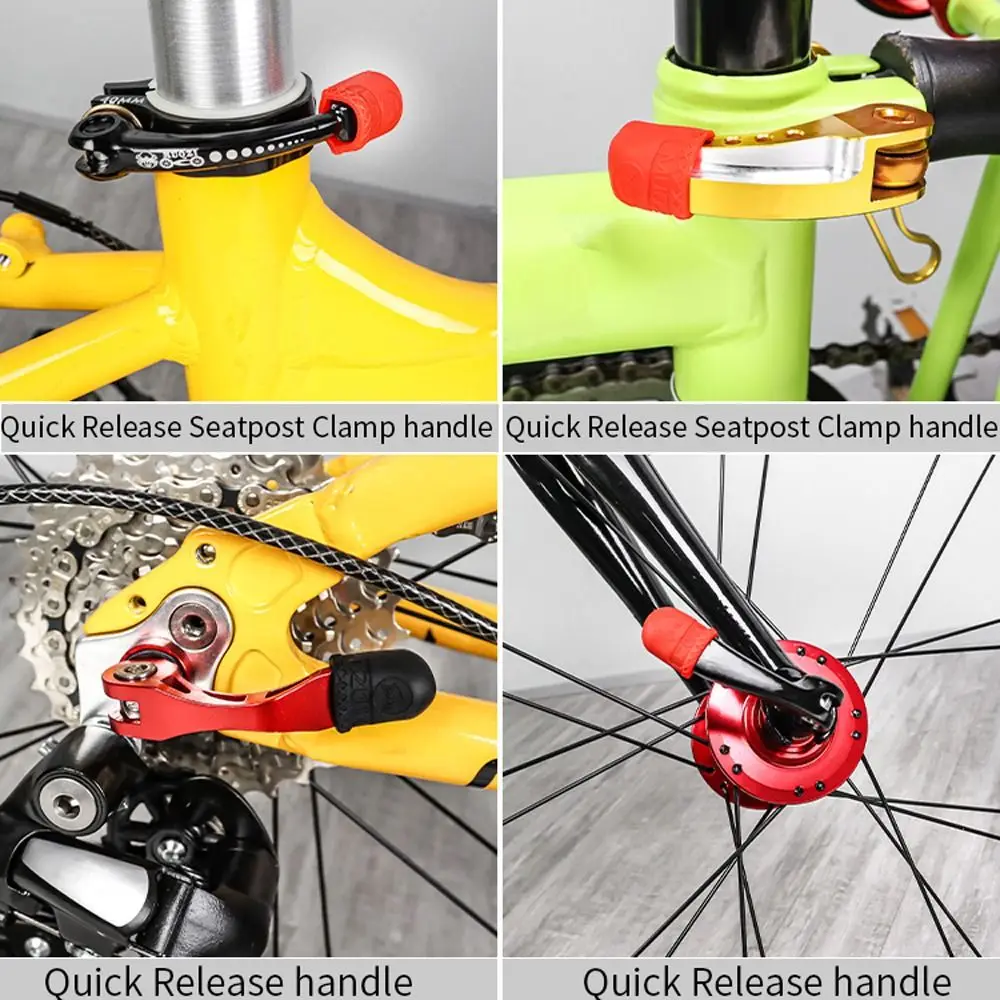 Bike Shifter Lever Cover Bike Brake Shifter Lever Cover Silicone Anti-scratch Brake Handle Lever Sleeve Protector Cycling Bike Accessories