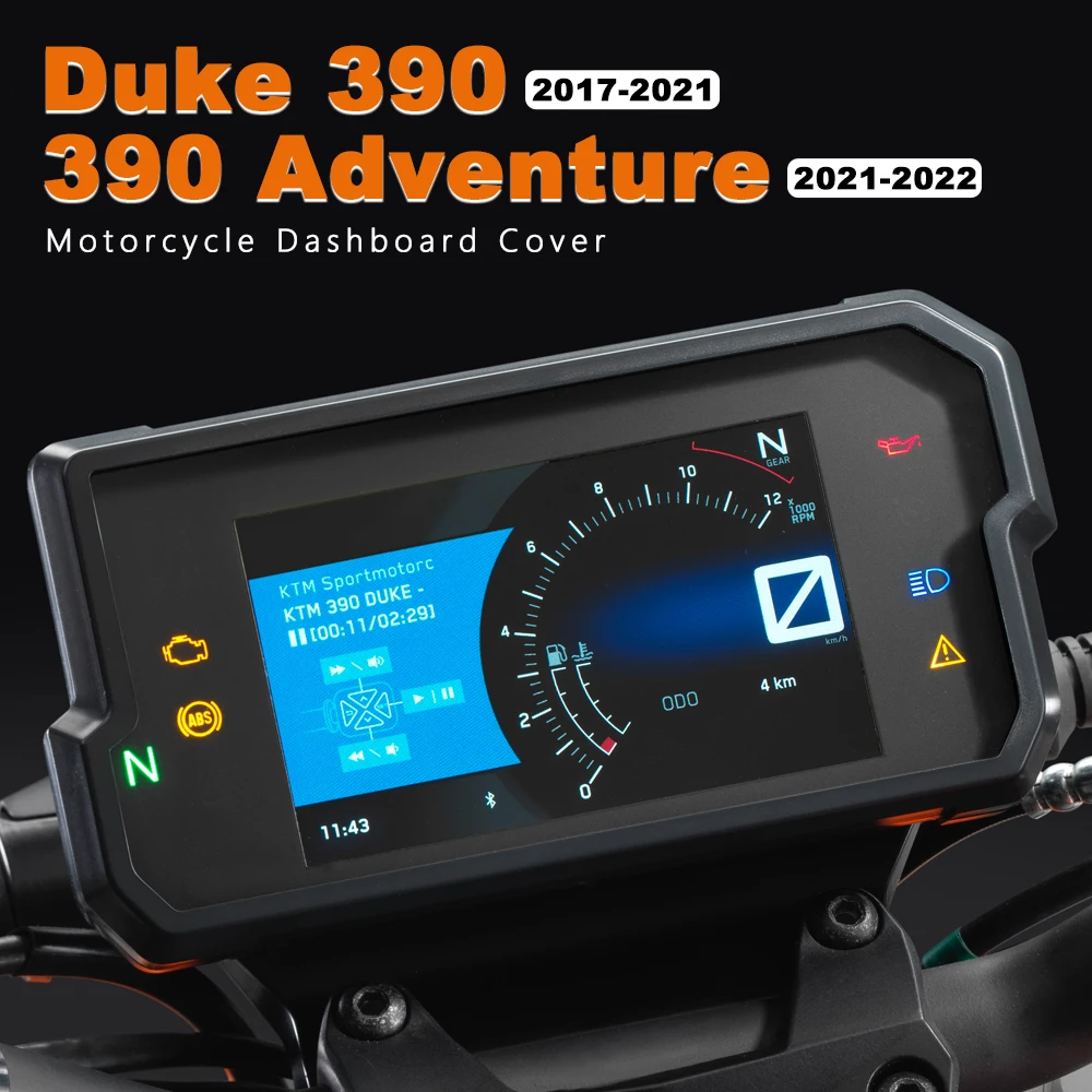 DashboardCoverABSPlasticMotorcycleSpeedometerCaseforKTMDuke