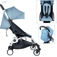 

175° Yoyo Stroller Accessories Canopy Cover Seat Cushion For Babyzen Yoyo2 Sunshade Cover Seat Mattress With Back Zipper Pocket