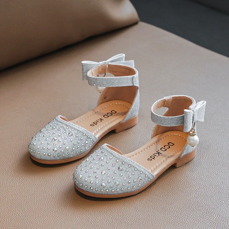 Girls Leather Flats Dress Shoes Wedding Party 21-35 leather shoes girls shoes girls flats girls high heel shoes