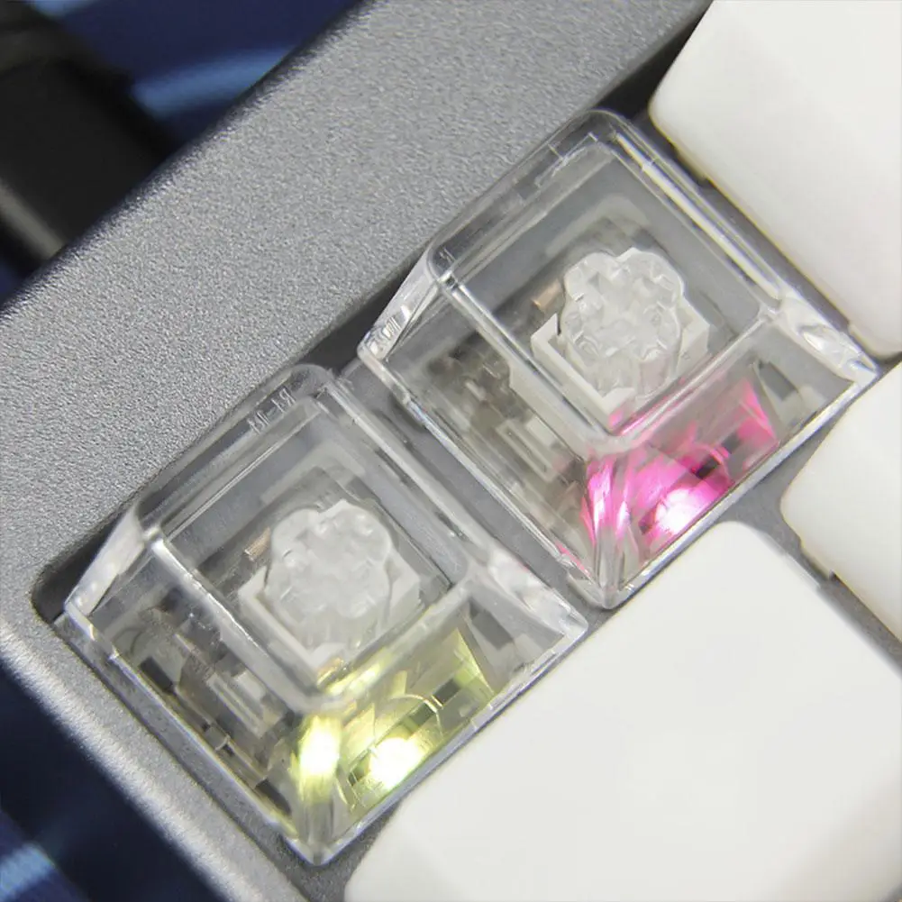 

1PCS Transparent Keyboard Keycaps DIY Key Personalized Keyboard Accessories Keycaps Replacement Mechanical F5R5