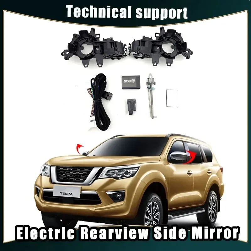 

Car Mirror Accessories for Nissan Terra Auto Intelligent Automatic Car Electric Rearview Side Mirror Folding System Kit Modules