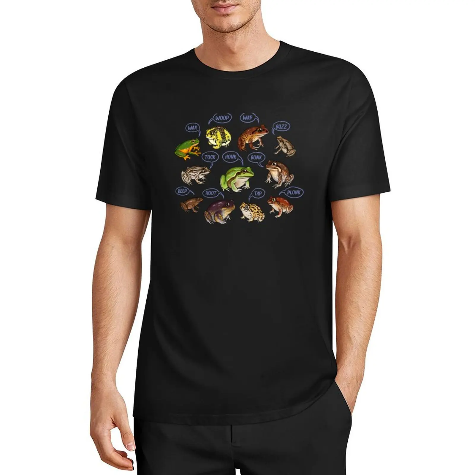 

Frog Love Songs T-Shirt aesthetic clothes Aesthetic clothing men clothing