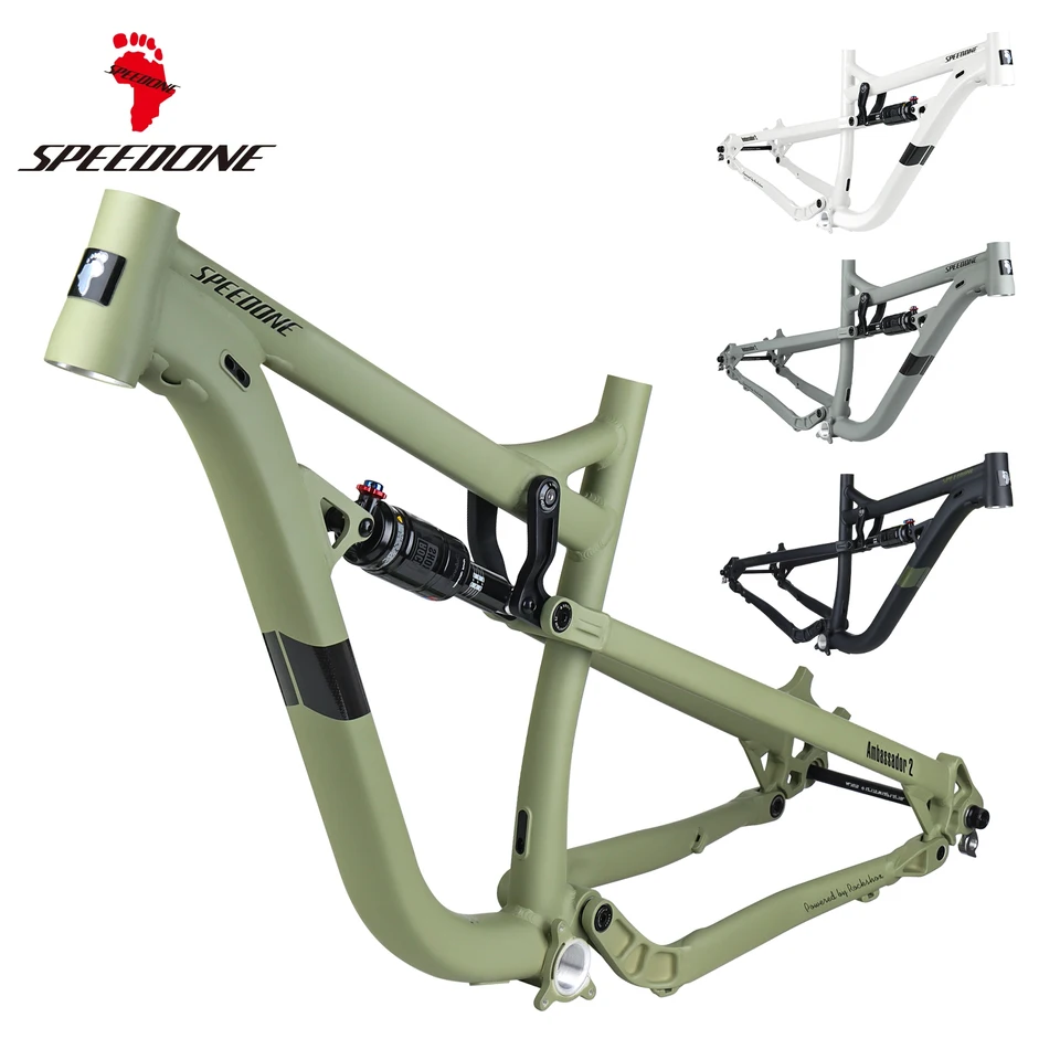 SPEEDONE Bicycle Soft Tail Frame 27.5/29ER 148x12mm Boost Aluminum