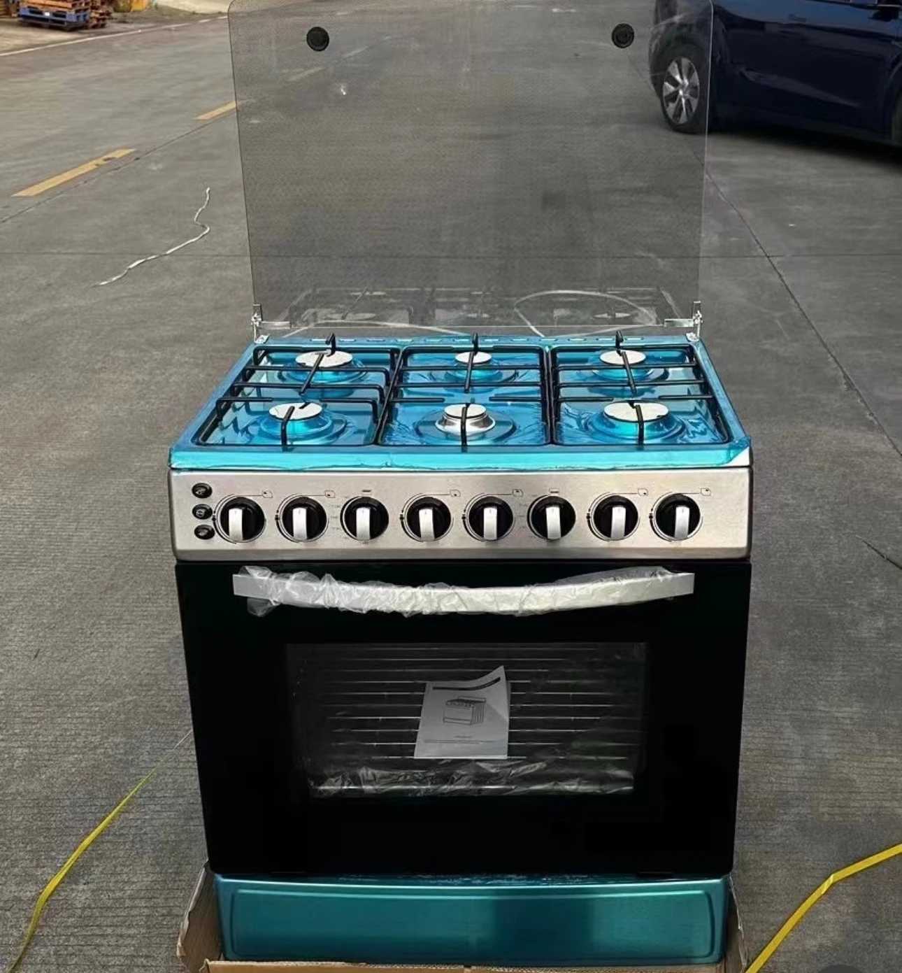 Gas Stove Oven One-piece Upright Multifunctional Banded Gas Furnace Oven