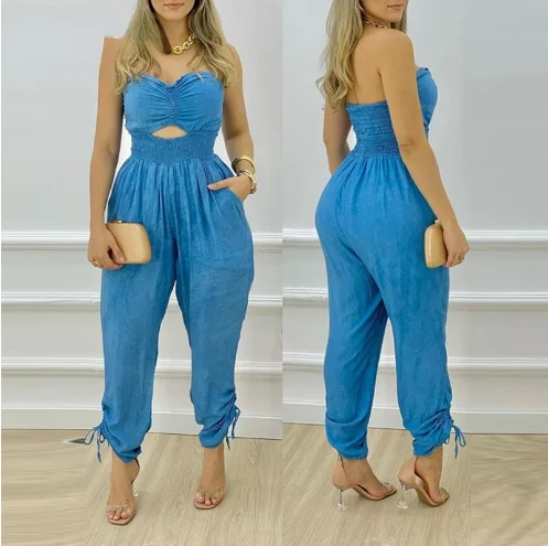 

2022 Fashion Fashion Hot Sale Sexy New Women's Dress Bra Jumpsuit Pants in Stock
