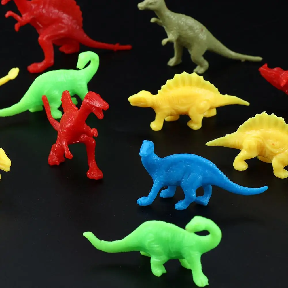 20pcs/set Mini Animals Dinosaur Simulation Toy Solid Dinosaur Model Action Figures Classic Ancient Collection For Boys Gift 5
