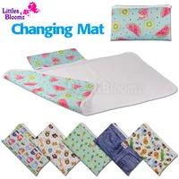 [Littles&Bloomz] Baby Portable Foldable Washable Compact Travel Nappy Diaper Changing Mat Waterproof Floor Change Play Mat 1
