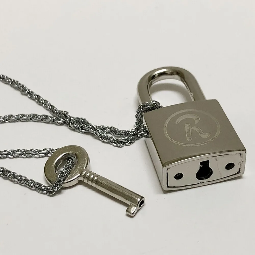 NANA Necklace Honjo Ren Oosaki Nana lover's KEY Lock Metal Pendant Cosplay Costume Gift 5