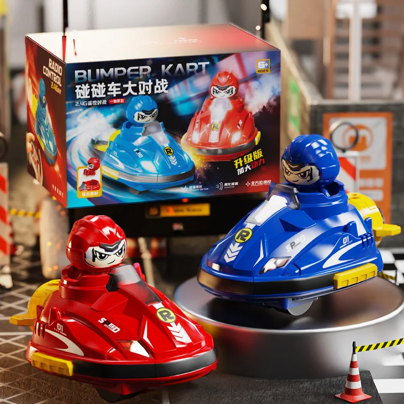 سيارة ممتصة للصدمات تعمل بالتحكم عن بعد لشخصين معر...