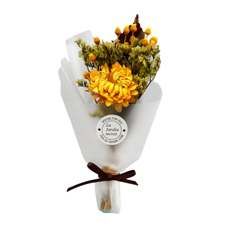 

Natural Dried Flower Bouquet Long Lasting Preserve Holiday Decor Creative Beautiful Festival Valentine's Day Gifts