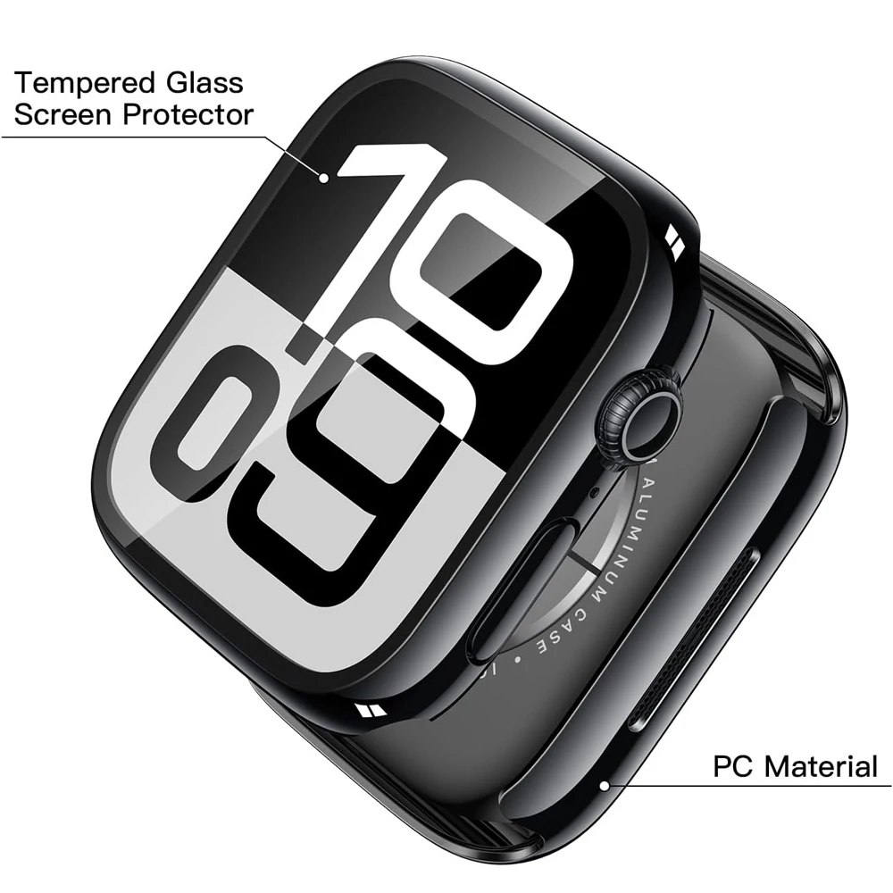 Premium Tempered Glass Screen Protector with PC Bumper for 38m Series 1 ...