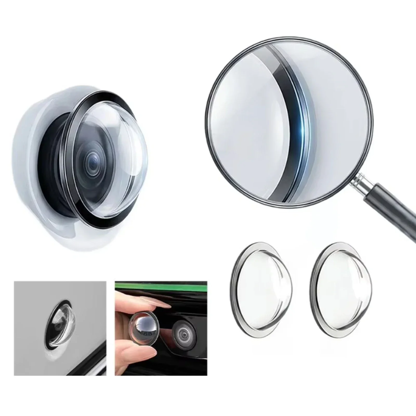 Premium Car Camera Lens Protector - Waterproof, Dustproof, Advanced Scratch Protection - Set of Up to 4
