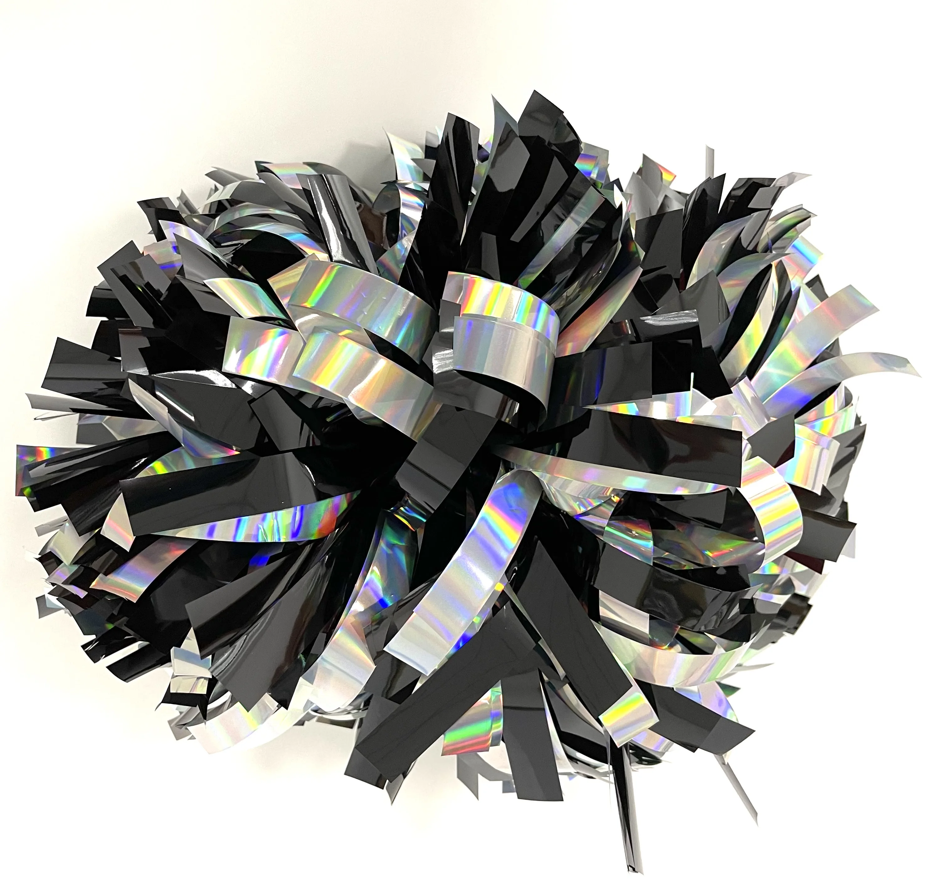 High Quality Cheerleading Pom Poms Direct Factory Supply Made From PET and Plastic